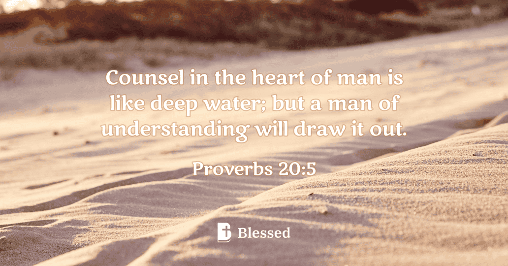 Proverbs 20:5