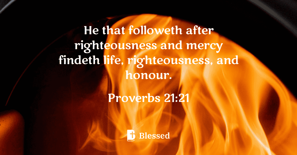 Proverbs 21:21