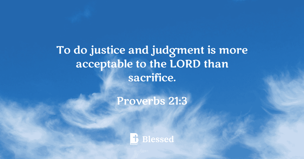 Proverbs 21:3