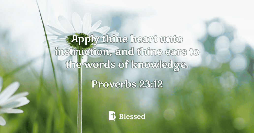 Proverbs 23:12