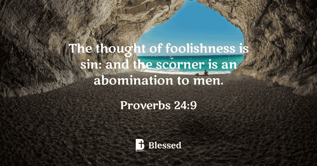 Proverbs 24:9