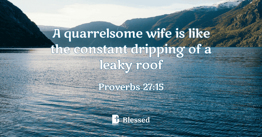 Proverbs 27:15