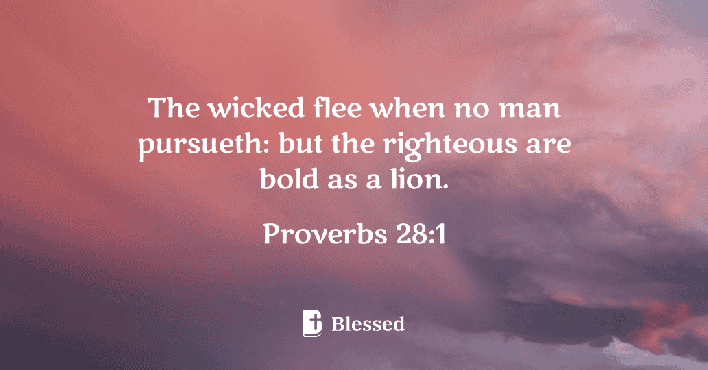 Proverbs 28:1