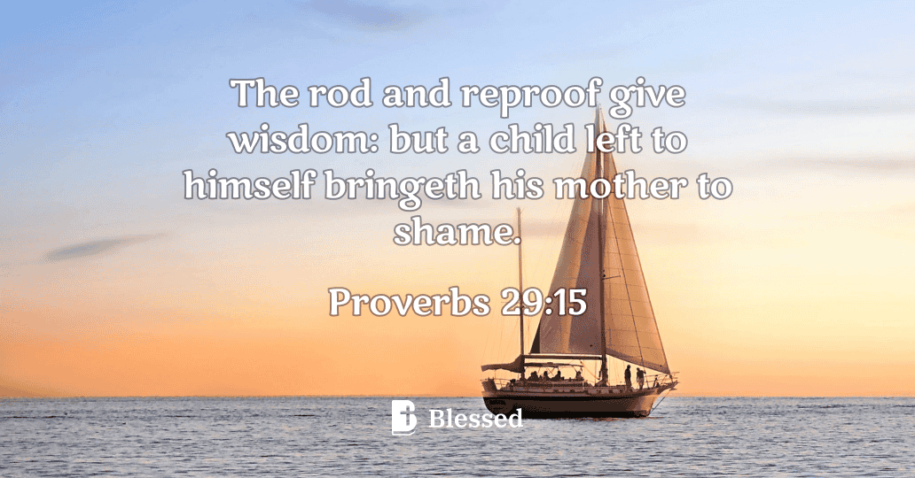 Proverbs 29:15