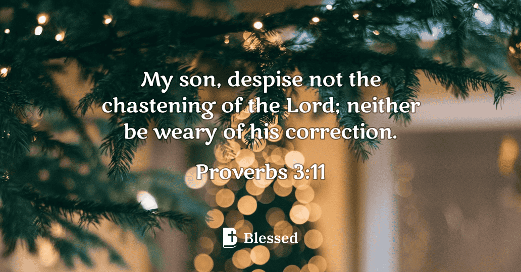 Proverbs 3:11