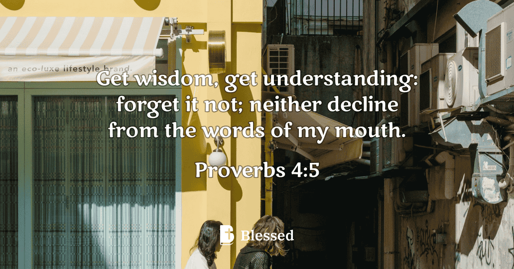 Proverbs 4:5