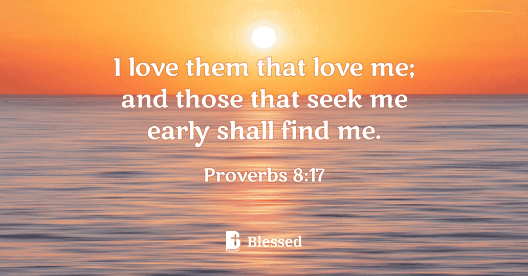 Proverbs 8:17