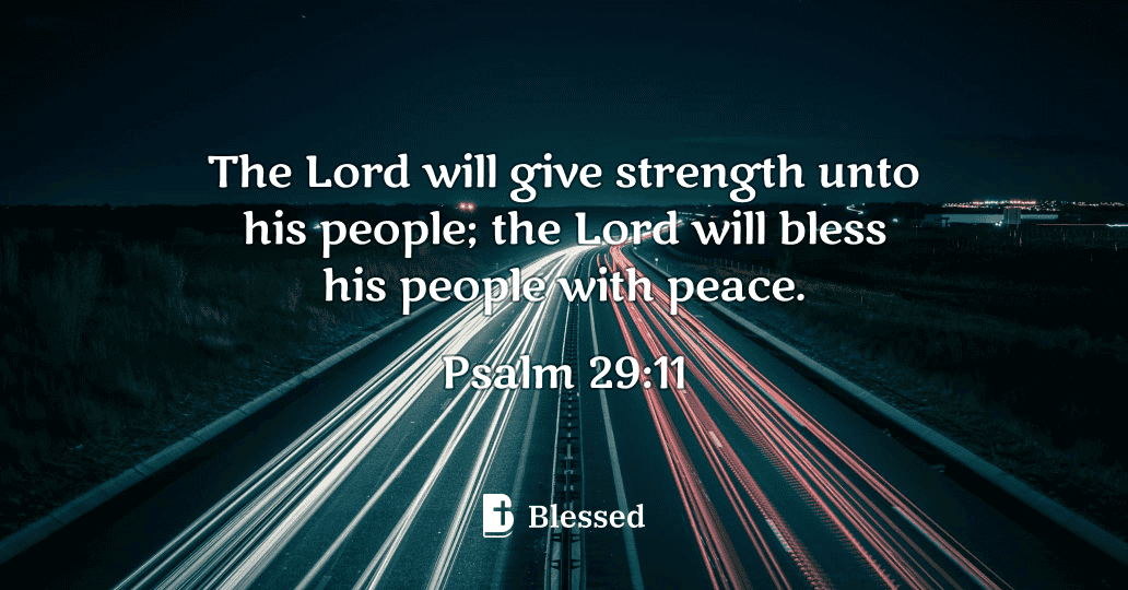Psalm 29:11
