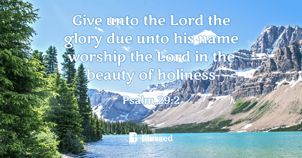 Psalm 29:2