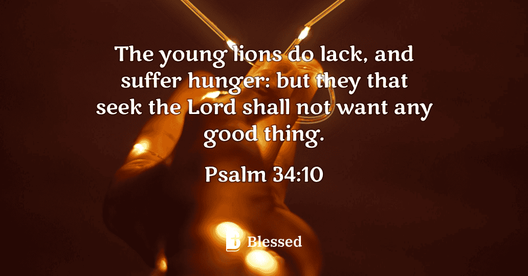 Psalm 34:10