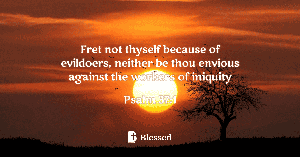 Psalm 37:1