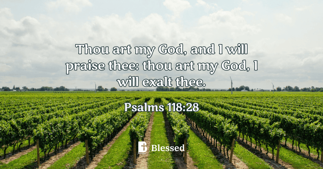 Psalms 118:28