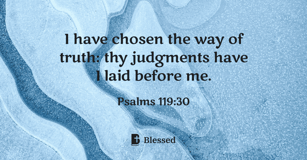 Psalms 119:30