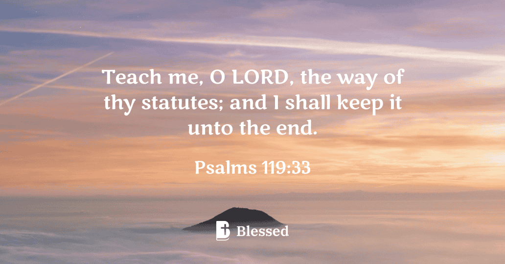Psalms 119:33