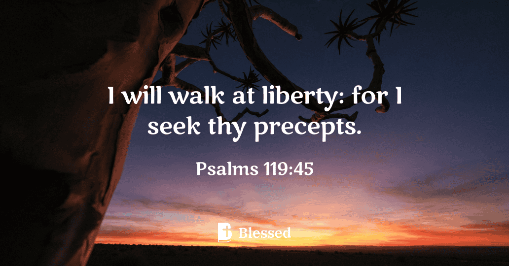 Psalms 119:45