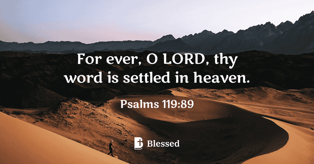 Psalms 119:89