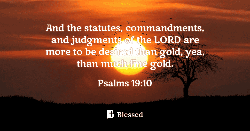 Psalms 19:10