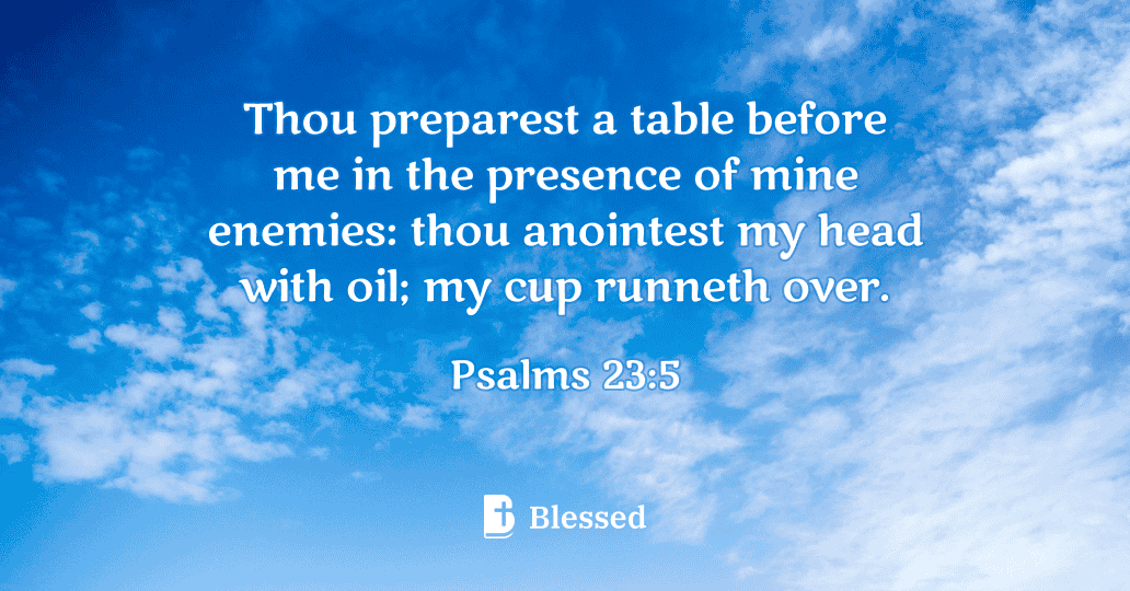 Psalms 23:5