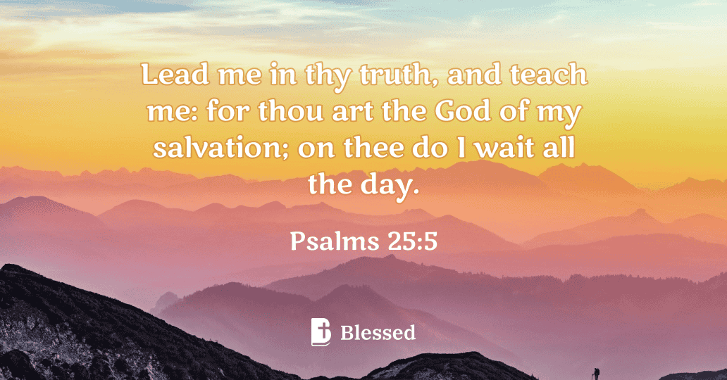 Psalms 25:5