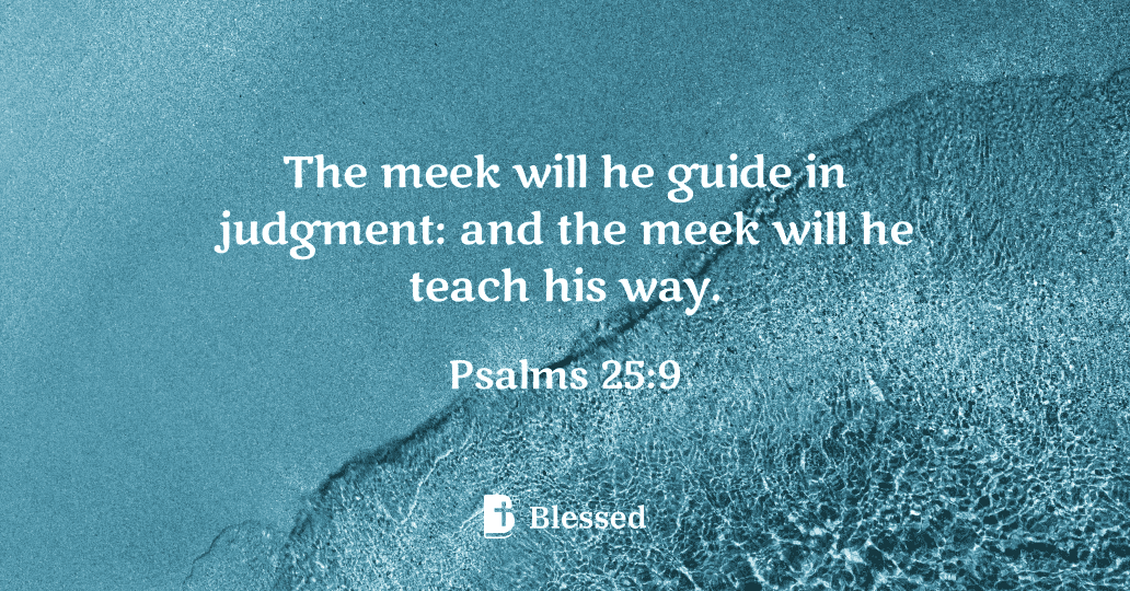 Psalms 25:9