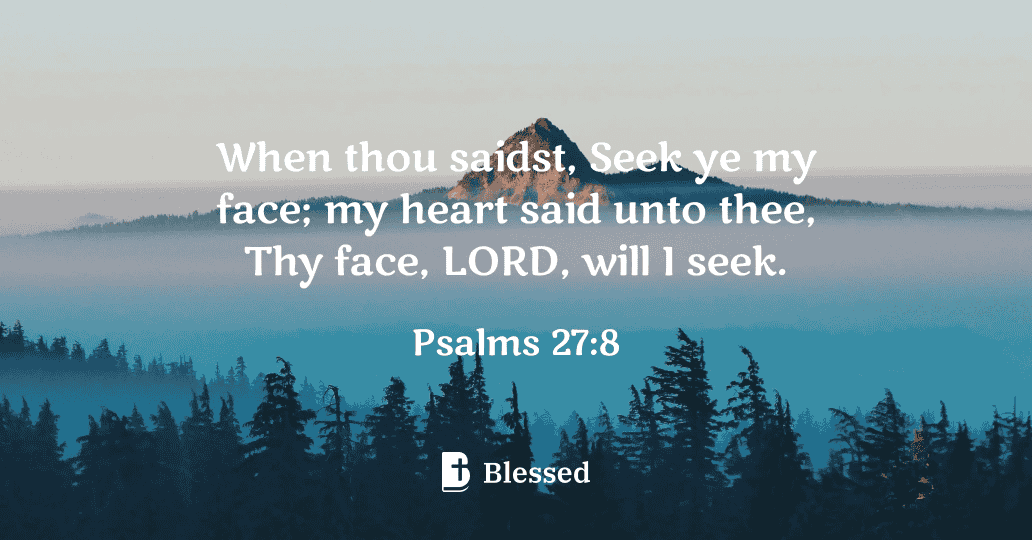 Psalms 27:8