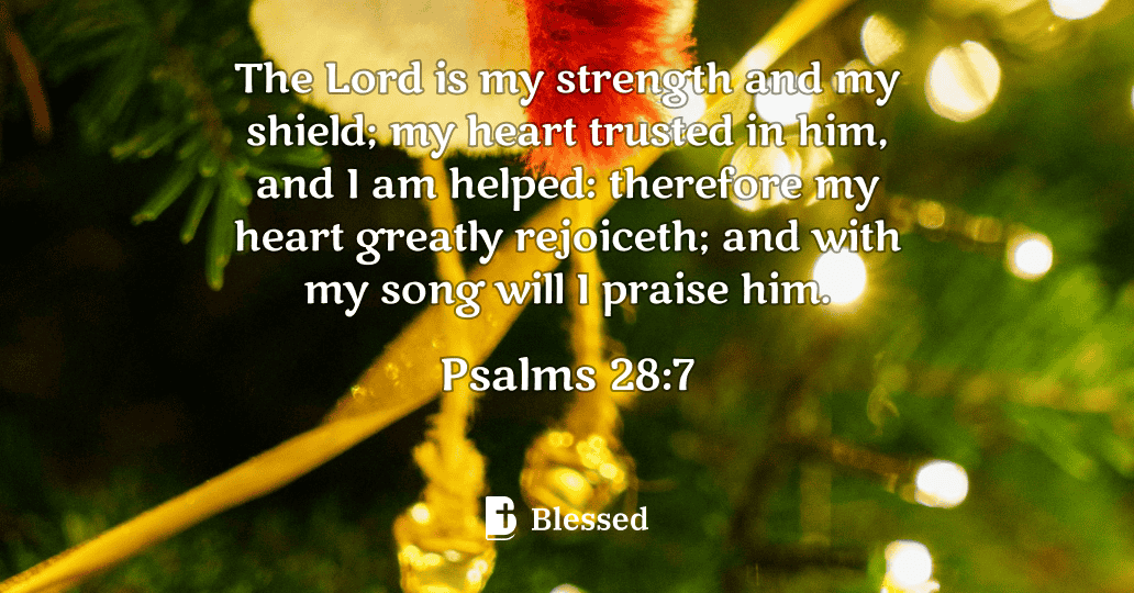 Psalms 28:7