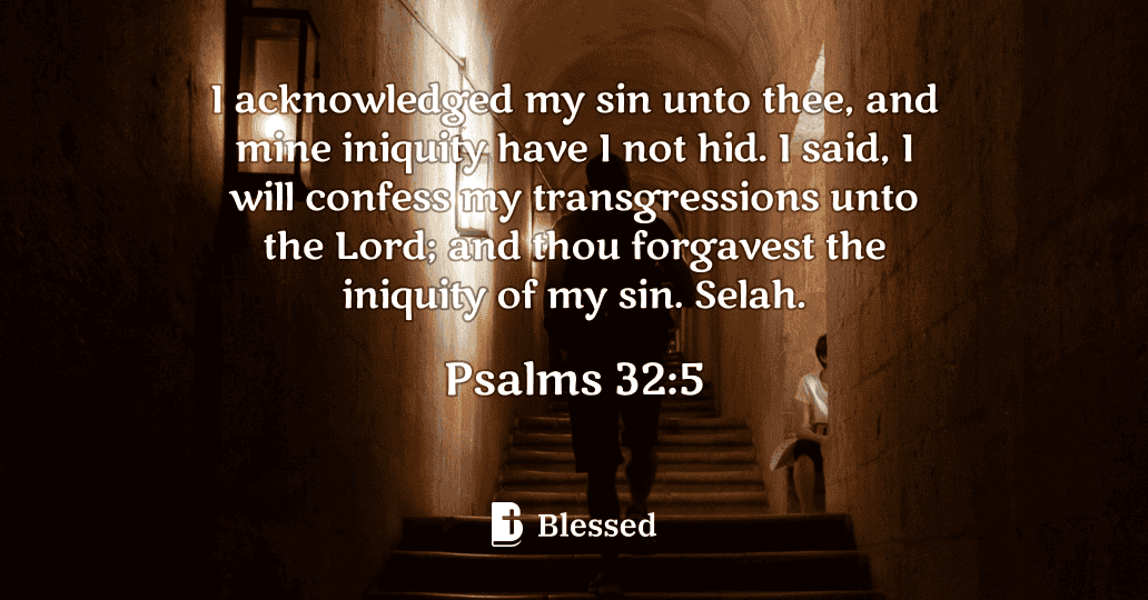 Psalms 32:5