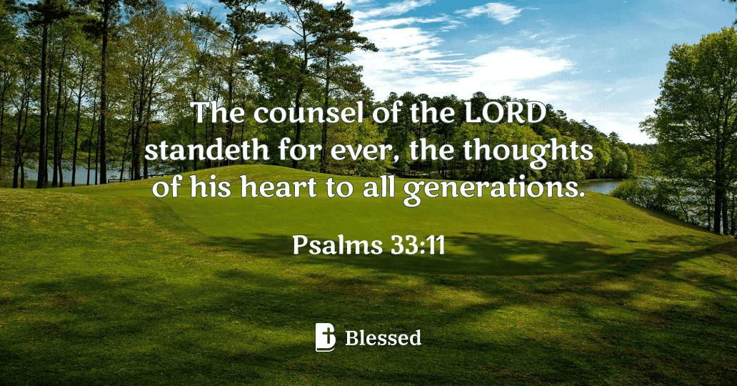 Psalms 33:11