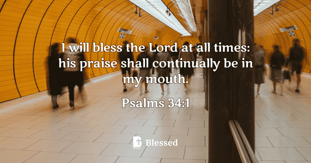 Psalms 34:1