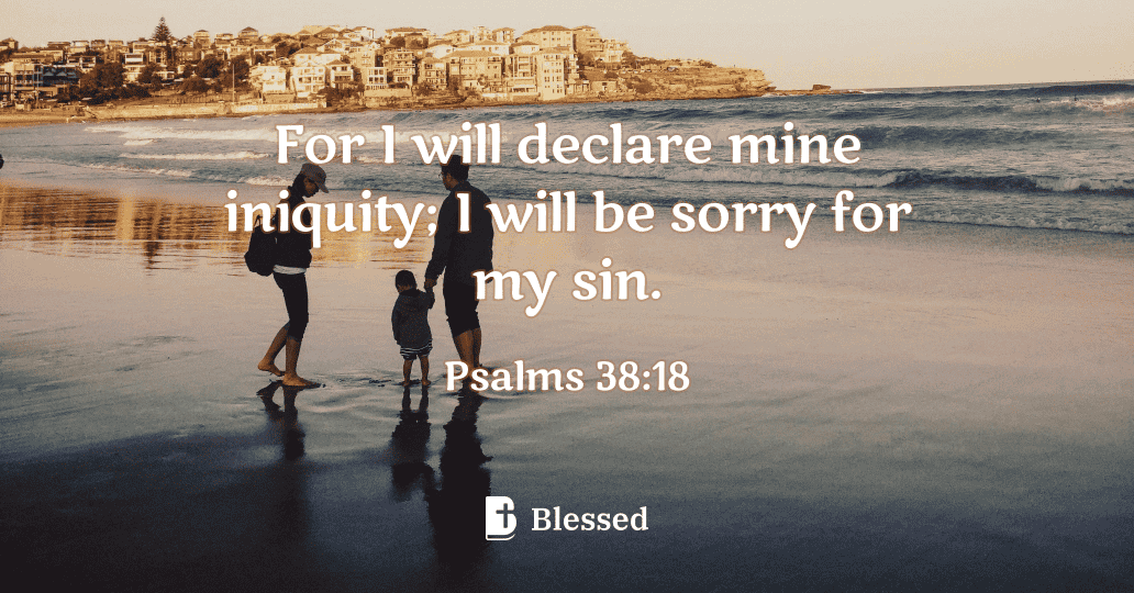 Psalms 38:18