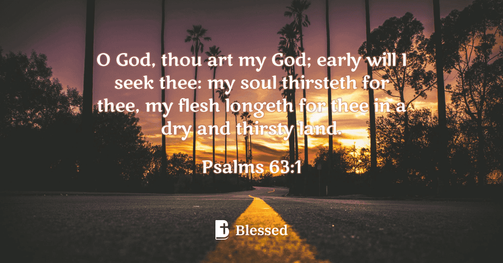 Psalms 63:1