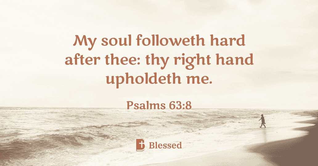 Psalms 63:8