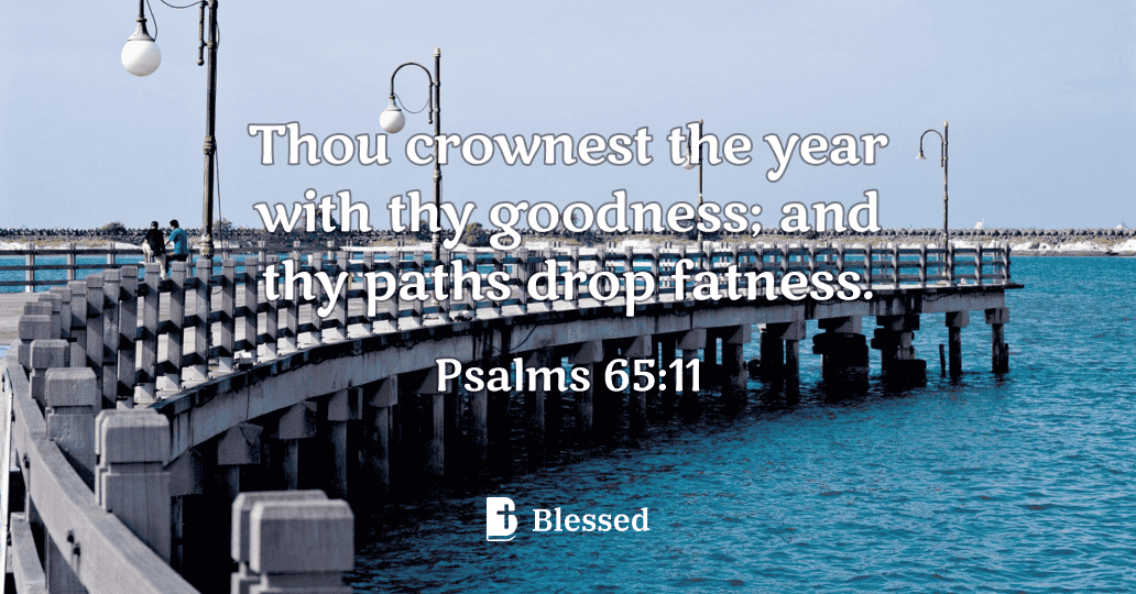 Psalms 65:11