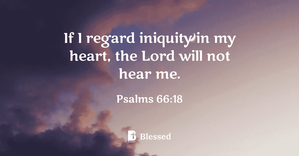 Psalms 66:18
