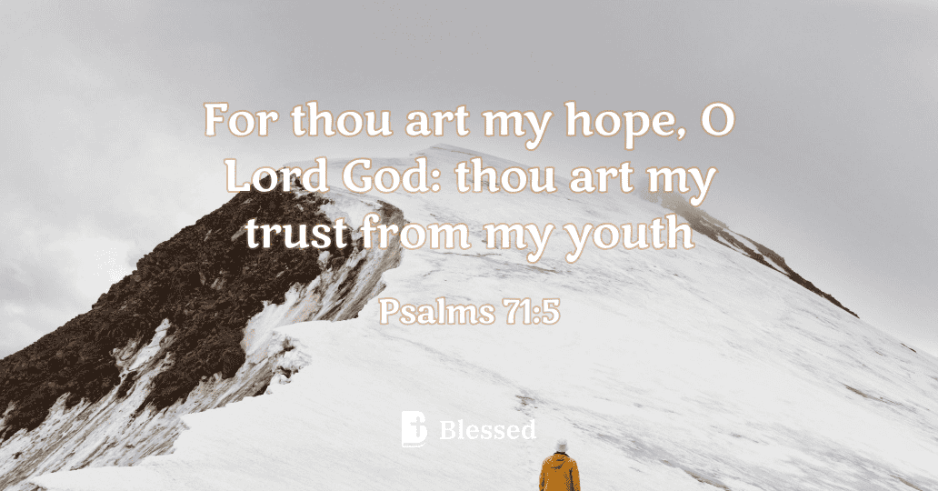Psalms 71:5