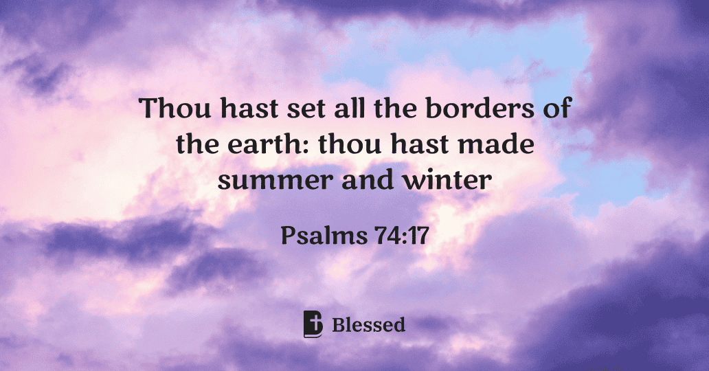 Psalms 74:17