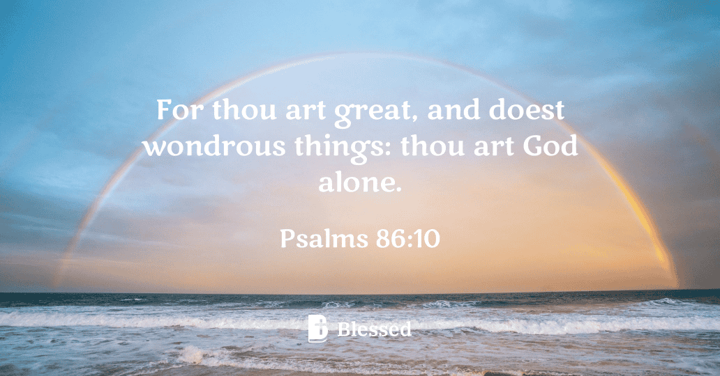 Psalms 86:10
