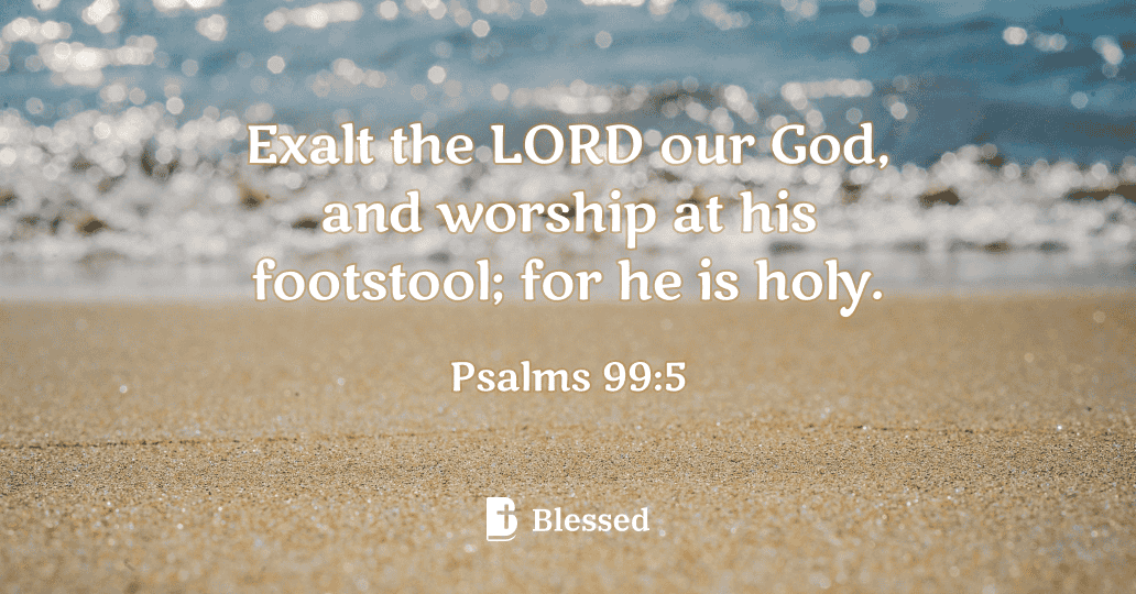 Psalms 99:5