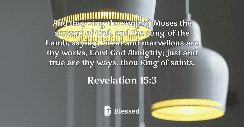 Revelation 15:3