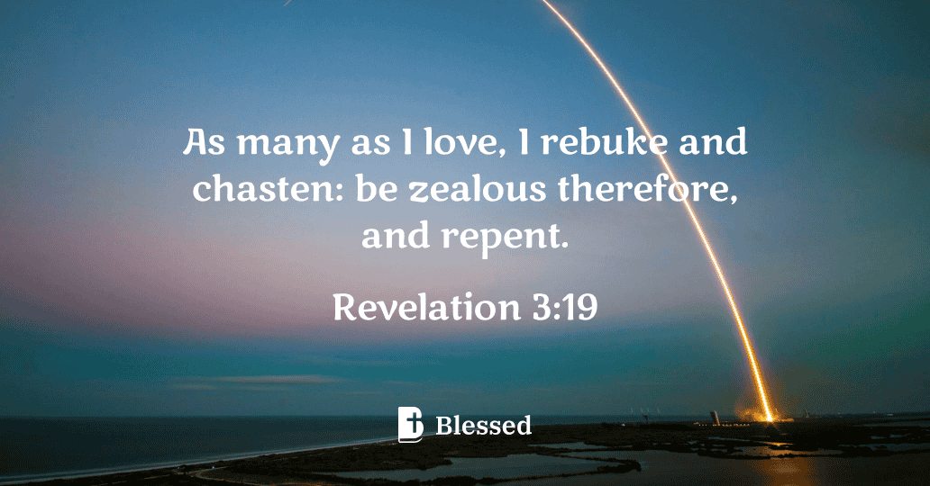 Revelation 3:19
