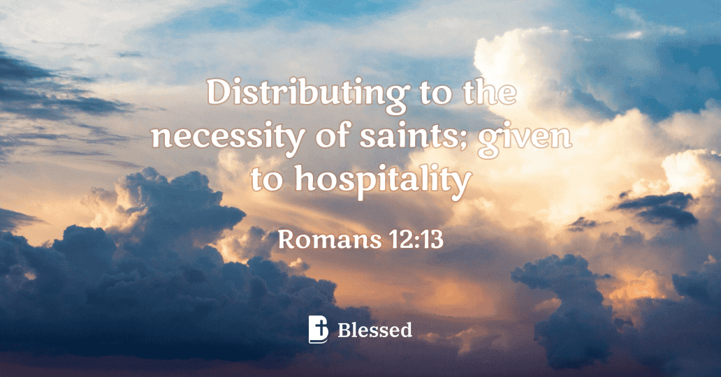 Romans 12:13