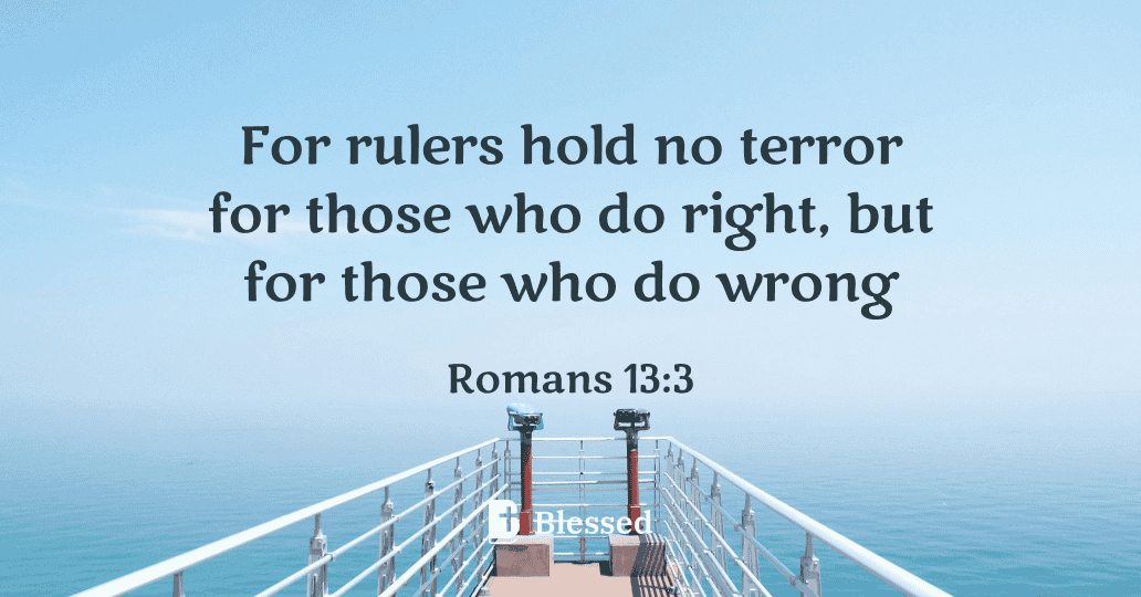 Romans 13:3