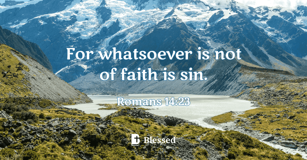 Romans 14:23