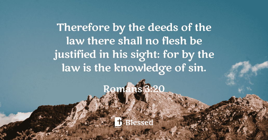 Romans 3:20