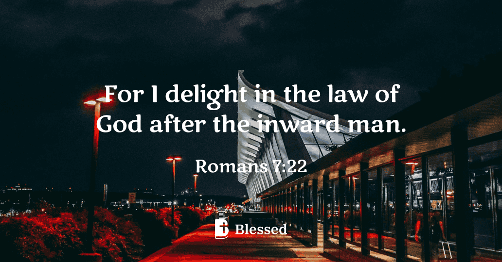 Romans 7:22