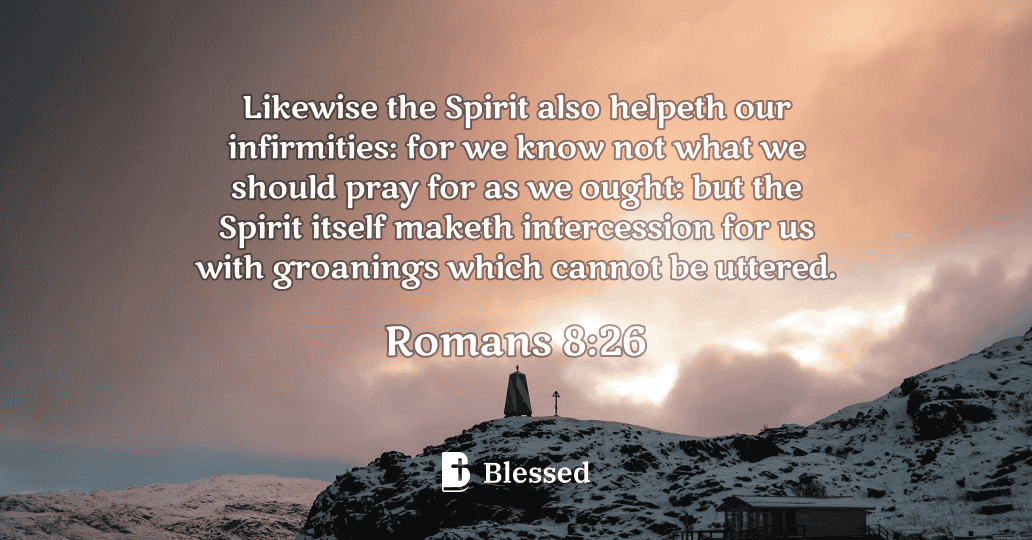 Romans 8:26