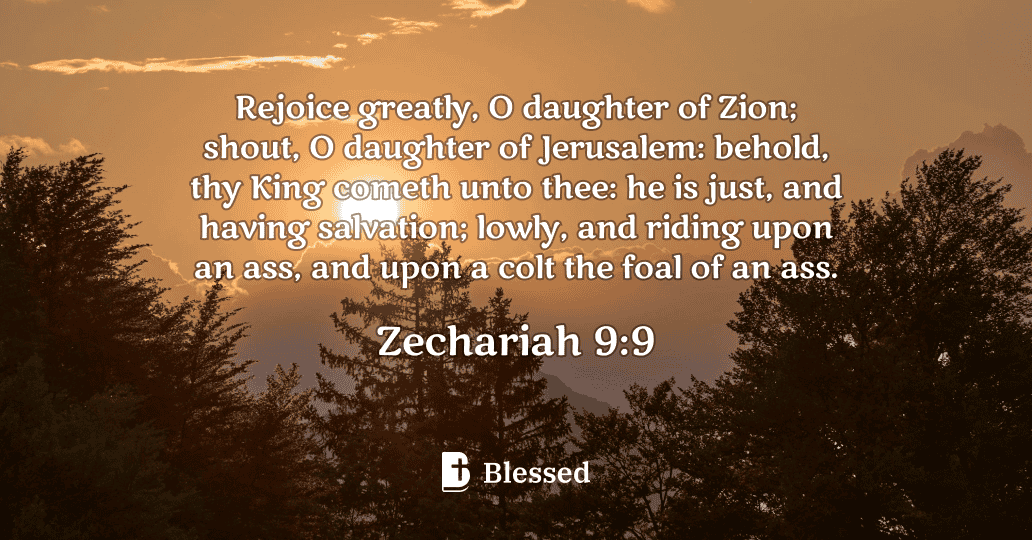 Zechariah 9:9
