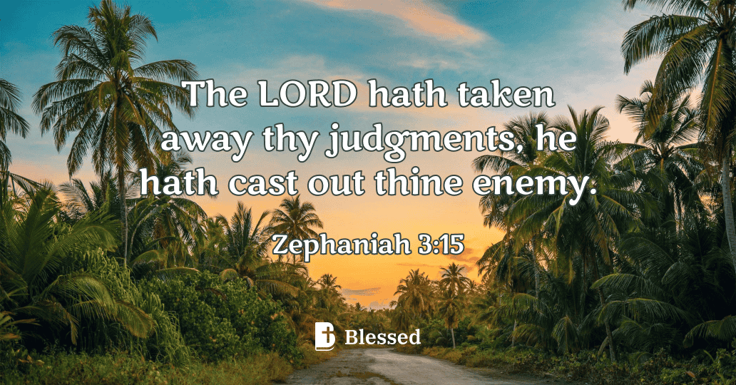 Zephaniah 3:15