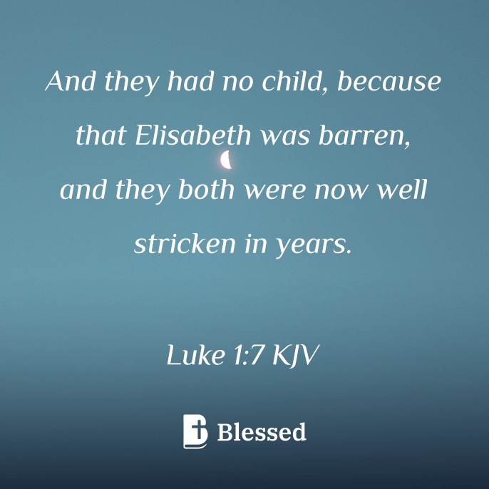 Luke 1:7