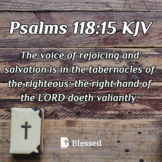 Psalms 118:15